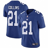 Nike New York Giants #21 Landon Collins Royal Blue Team Color NFL Vapor Untouchable Limited Jersey,baseball caps,new era cap wholesale,wholesale hats